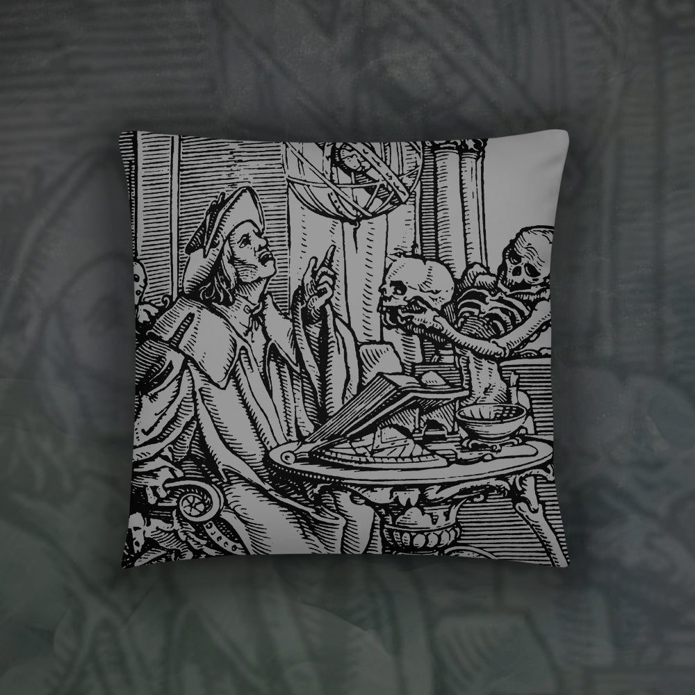 Death and the Astronomer - Throw Pillow