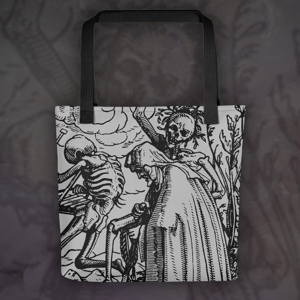 Death and the Crone - Tote Bag